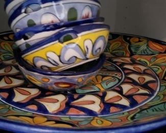 Mexican Plate-ware set