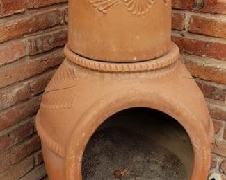 Terra Cotta Chimenea