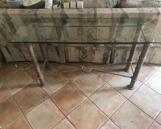 Rustic Sofa Table