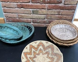 Native American Basket & Misc.