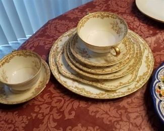 China 8 piece place setting. 12 place settings in all