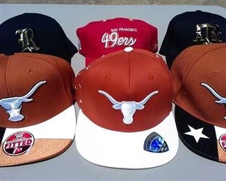 Selection of baseball caps, all new