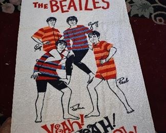Rare Beatles Beach Towel