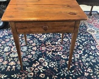 Primative antique side table