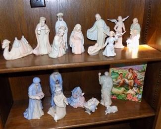 Lenox nativity and Lefton nativity