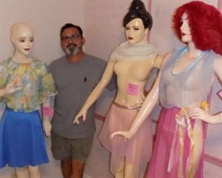 Vintage 1960s Mannequins