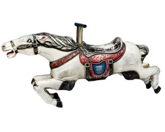 Lot 7
1960's Metal Kiddie Ride Horse from Amusement Equipment Mfg.