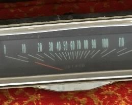 1960’s Chevy dashboard cluster