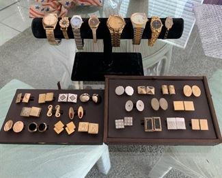 Watches, Cufflinks