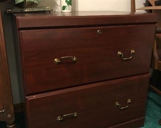 two drawer file cabinet 