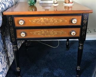 Hitchcock end table