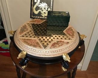 FRANKLIN MINT CHINESE CHECKERS COLLECTORS SET