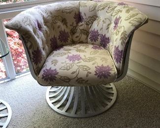 Russel Woodard Aluminum Tulip Chair