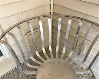 Russel Woodard Aluminum Tulip Chair