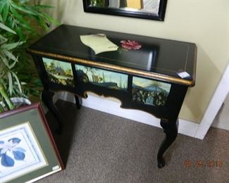 hand painted desk