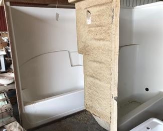 Shower/tub stalls available