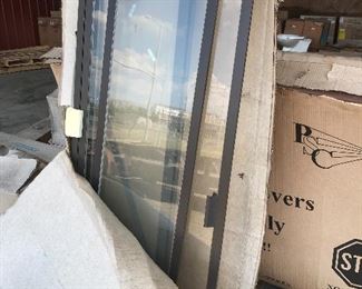 Shower door and partition glass/frame