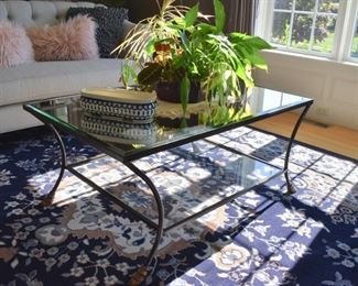 Mirrored coffee table