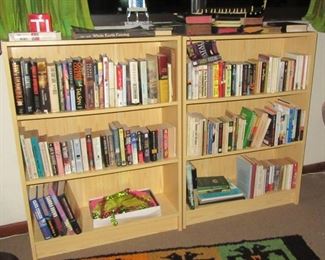 Deppman books and bookcase