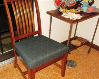 Deppman dining room chair with cart
