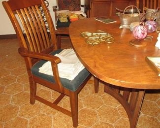 Deppman dining room chair with arms