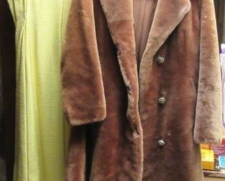 Deppman fur coat and dress