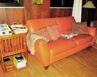 Deppman leather sofa