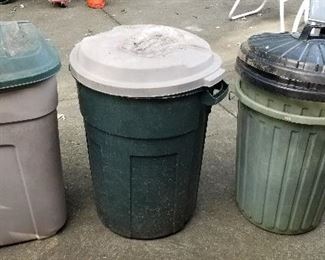 Trash cans