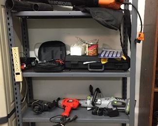      BLOWER, DRILLS, RECIPRICATING SAW, CHAIN SAWS AND MORE