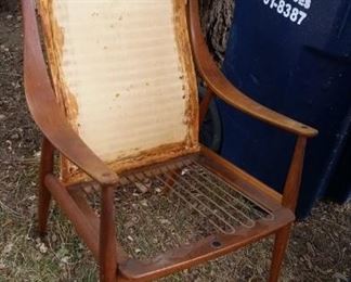 Vintage Teak Chair by John Stuart Inc.