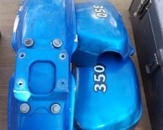 Early '70's Honda 350sl front fender and side covers
