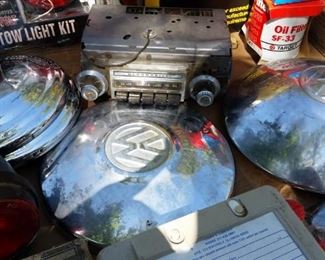 Vintage VW hub caps and more!