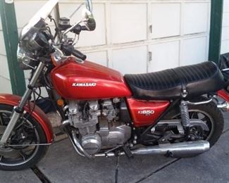 1978 Kawasaki KZ650sr motorcycle with only 12,334 original miles!