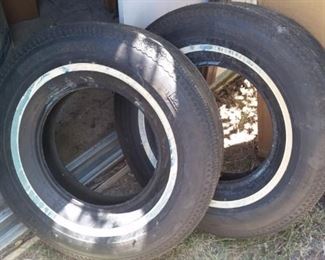 Vintage white wall tires