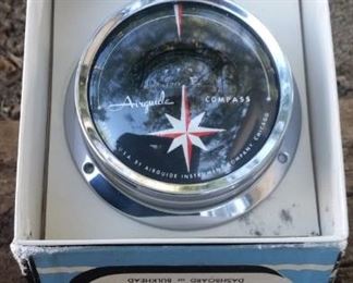 Vintage boat compass