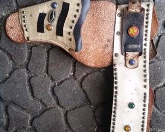 vintage cap gun holster