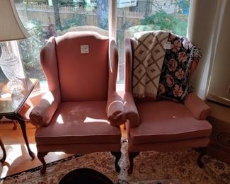 Pair of Queen Anne Chairs