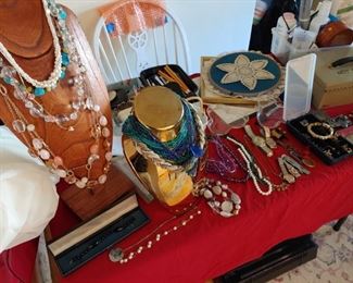 Sterling and costume jewelry