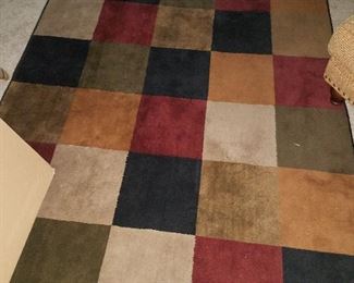 94x 63" Area rug  $25