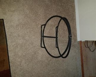 Iron Firewood Storage Ring (21 inch diameter) $30