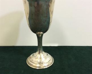 Sterling Goblet - Weighted
