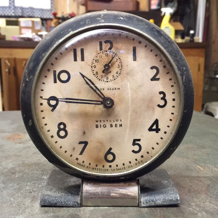 Vintage Westclox Big Ben alarm clock