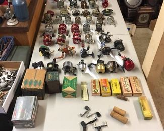 Vintage fishing reels