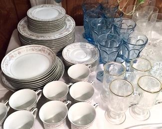 China and glass tableware
