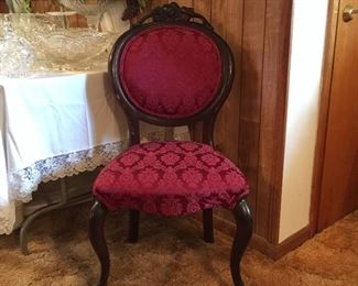 Vintage parlor chair