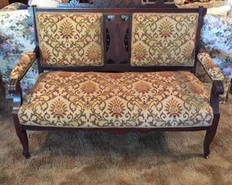Eastlake settee