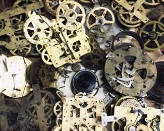 Clock gears and mechanisms
