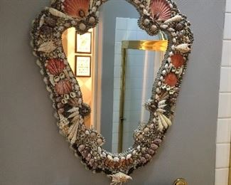seashell mirror - there are two of these