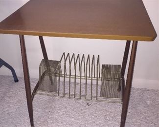 Vintage Record Player Stand