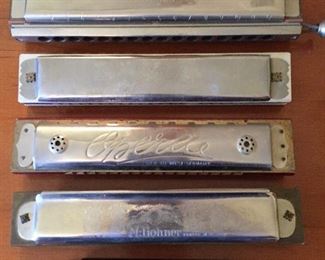 Assorted Harmonicas